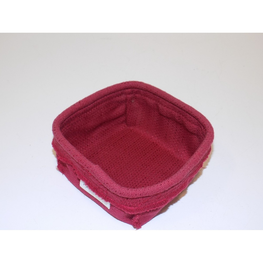 Small Holiday Helper Basket w/ Paprika Liner & Protector 2003 Longaberger - Picture 15 of 16